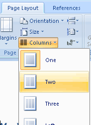 flip page orientation for portion of document word 2016 for mac